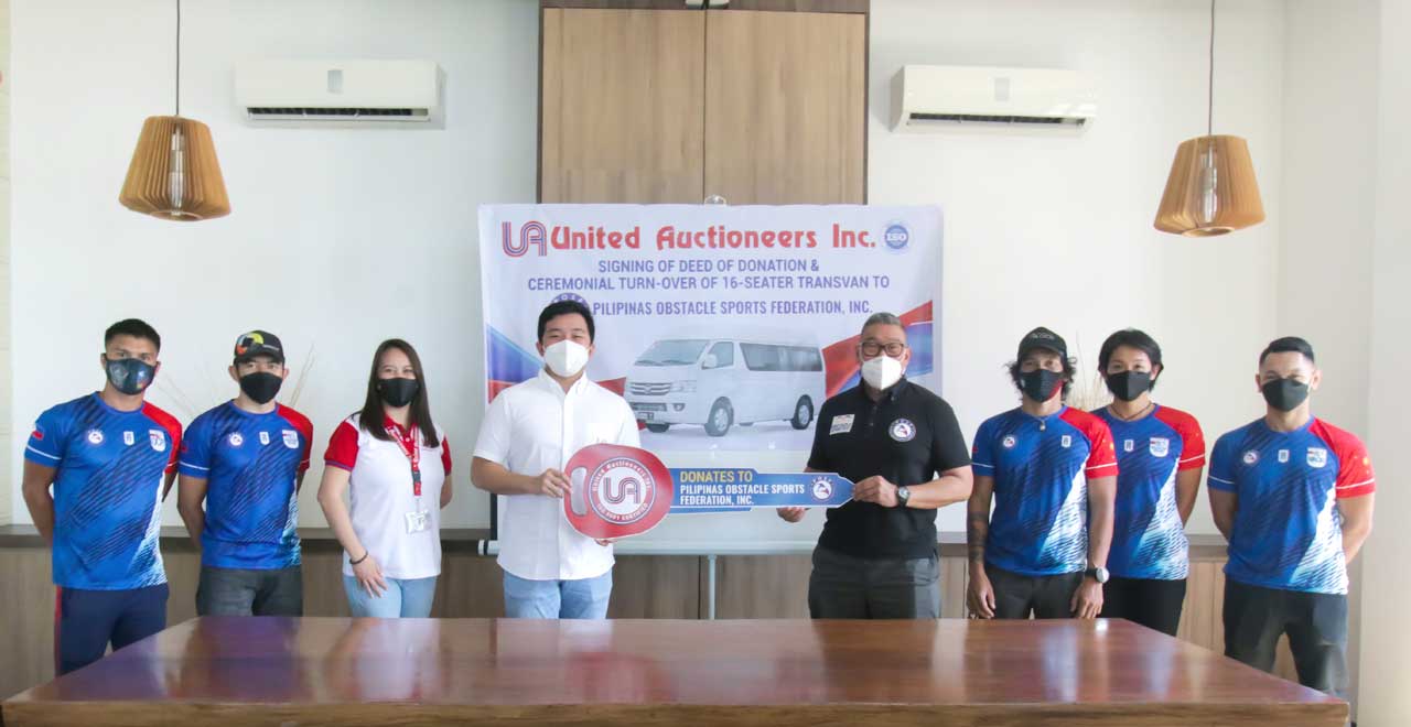 UAI DONATES TO PILIPINAS OBSTACLE SPORTS FEDERATION